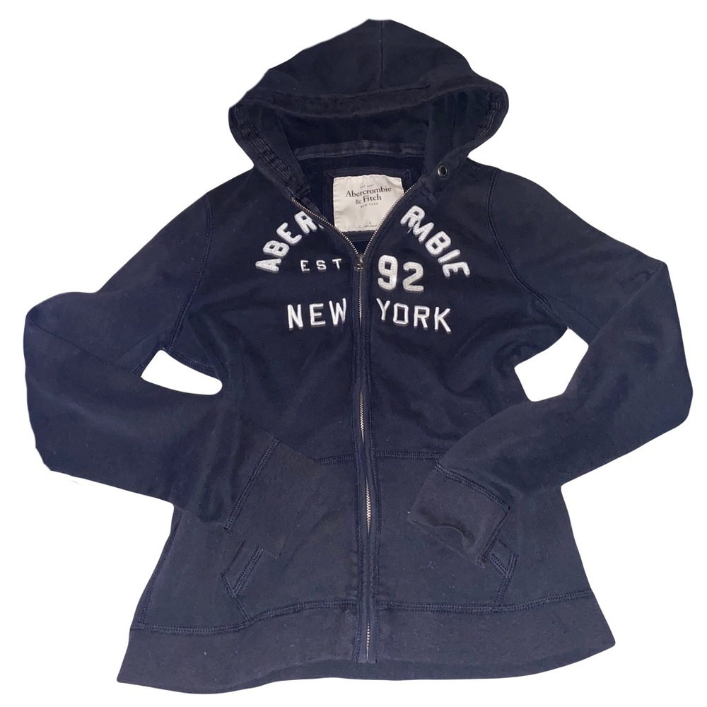 Abercrombie dark blue vintage sweater